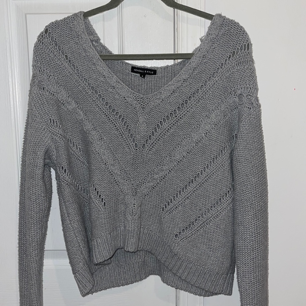 Knit Grey Sweater